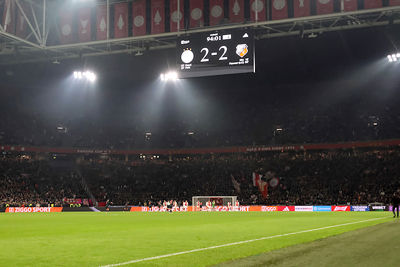 Helaas prikt Utrecht de gelijkmaker binnen. © De Brouwer