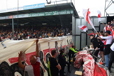 Ajax krijgt meteen alle steun. © De Brouwer