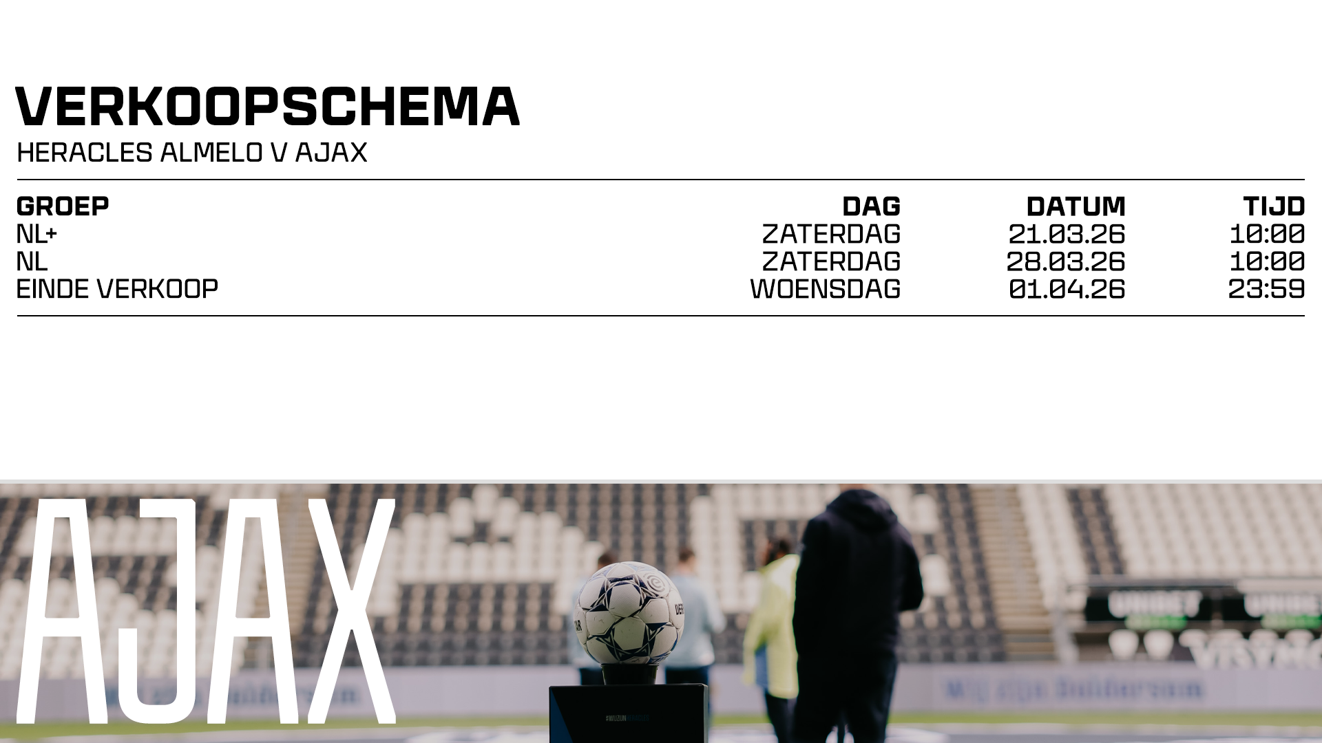 Verkoopschema Heracles Ajax 1920X1080