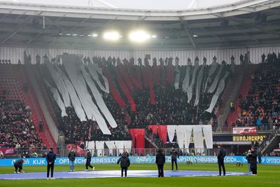 En zo kleurt het uitvak langzaam wit-rood-wit. © Pro Shots