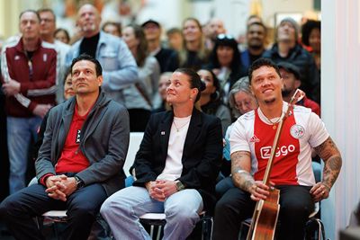 Litmanen en Spitse op de voorste rij. © Pro Shots