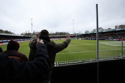 Godts scoort twee keer voor rust, maar een wedstrijd kent twee helften... © De Brouwer