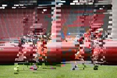 Vol passie op het veld staan, mooi! © De Brouwer