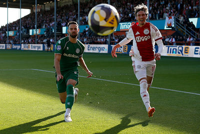 De camera deed het nog na deze bal. © De Brouwer