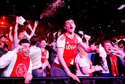 AMSTERDAM , 13-02-2019 , Ziggo Dome , viewing party Ajax vs Real Madrid