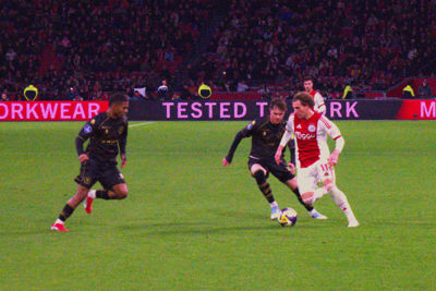 Godts is een van de uitblinkers tegen Sparta. © Mick Berntsen