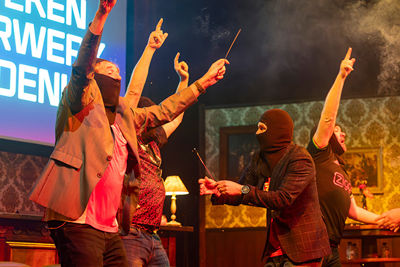 Uit de camerabeelden valt vast te achterhalen wie dit zijn. © Pro Shots