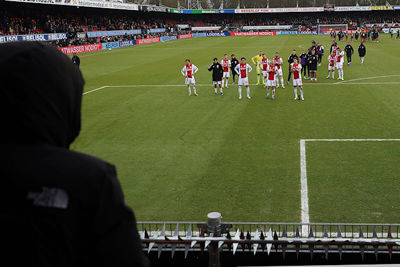 Dit voelt toch als een walk of shame. © De Brouwer