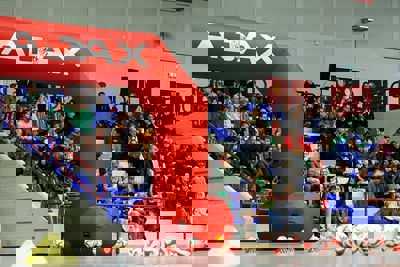 Onze deelnemers hebben zat supporters op de tribune zitten. © Pro Shots