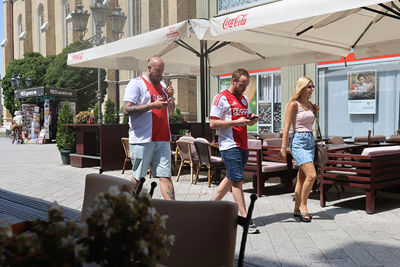 Het is goed toeven in Servië. © SV Ajax