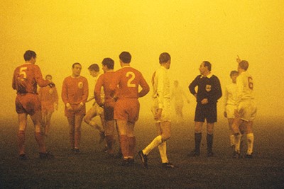De legendarische mistwedstrijd, thuis tegen Liverpool. © SV Ajax