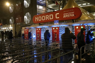 Het weer symboliseert het sentiment rondom Ajax. © De Brouwer