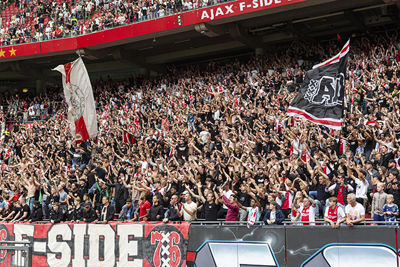 Op Zuid hebben ze er goed zin in. © Björn Martens