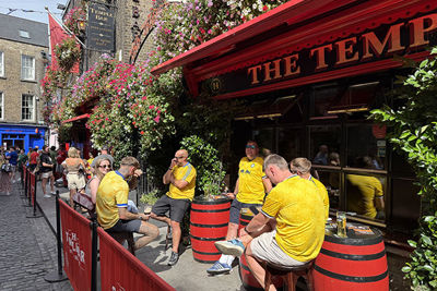Leeds United oefent op woensdag in Dublin tegen Manchester United. © Ajax Life