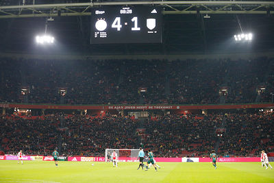 Prima uitslag. Hopelijk wordt het spel ook snel beter. © De Brouwer