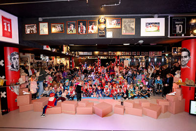 Klaar voor een vrolijke voorstelling. © De Brouwer