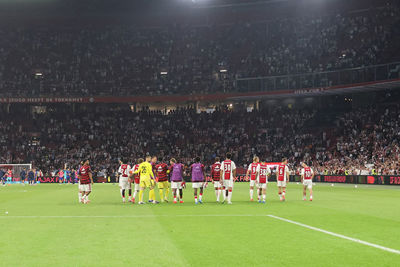 Bedankt, mannen! Op naar Shelbourne. © SV Ajax