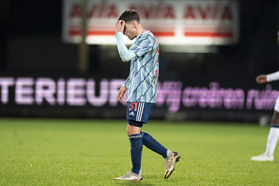 Teleurstelling bij Tagliafico. Ook bij hem is de vorm ver weg. © Pro Shots