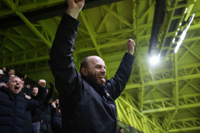 Ajax leeft nog in de Champions League, al is het maar een beetje. © De Brouwer