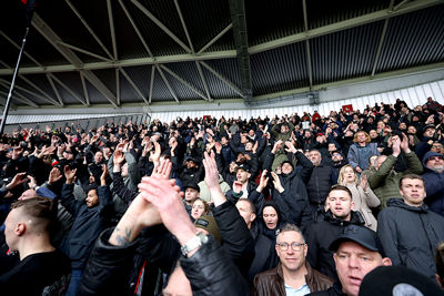 Aan de nooit aflatende steun ligt het zeker niet. © De Brouwer