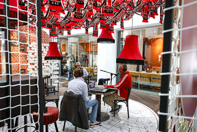 Uitstekende plek voor het opnemen van onze podcast! © Pro Shots