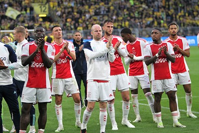 Ondanks de nederlaag zagen we bij vlagen een goed Ajax. © SV Ajax