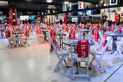 De deuren van Café Ajax Life kunnen open. © Pro Shots