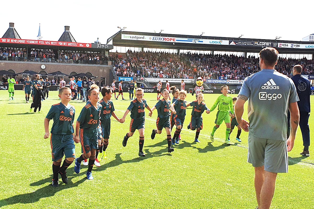 Mascottes Ajax Sparta 1200