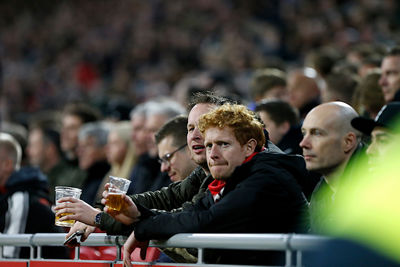 Hier wordt alvast nagedacht over de tactiek tegen Union Berlin. © De Brouwer