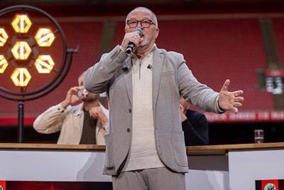 Joop Leeuwendaal zong het clublied. © Pro Shots