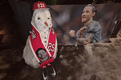 We gokken dat hier iemand fan is van Weghorst. © SV Ajax