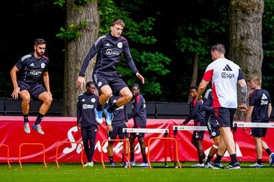 Warming-up in de Zeisterbossen. © Pro Shots