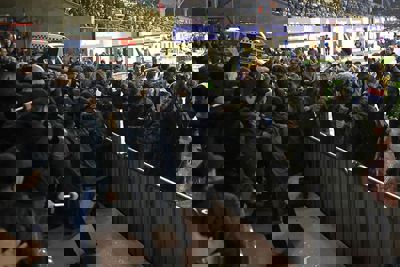 De goal van Gaaei levert veel blijdschap op. © De Brouwer