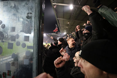 De gelijkmaker van Dolberg valt nog voor rust. © De Brouwer