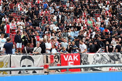 Op naar de return tegen Vojvodina. © SV Ajax