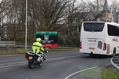 Dit soort bordjes blijven mooi. © De Brouwer