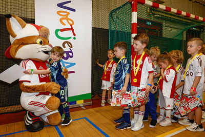 We gaan natuurlijk niet naar huis zonder een knuffel. © Pro Shots