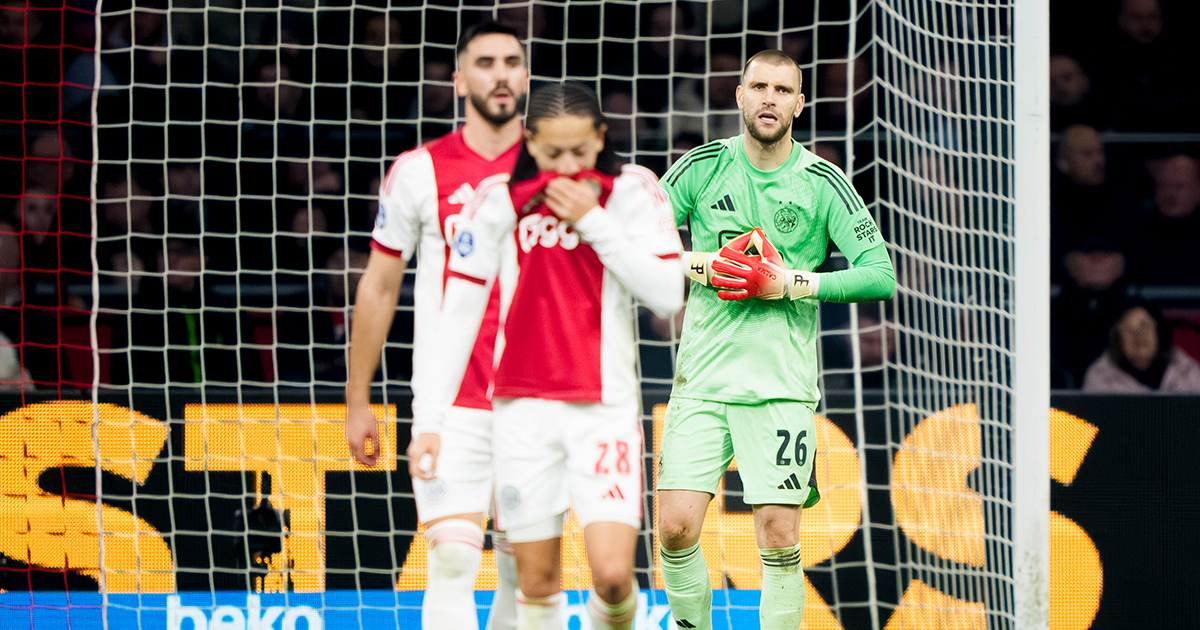 Ajax speelt gelijk tegen NEC en mag niet klagen met punt
