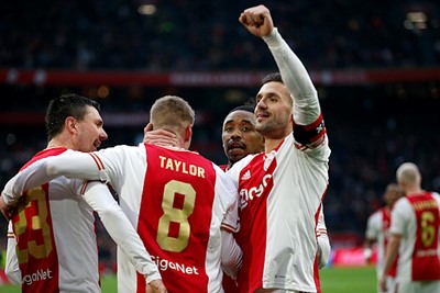De heerlijke assist van Tadic maakt het doelpunt extra mooi. © De Brouwer