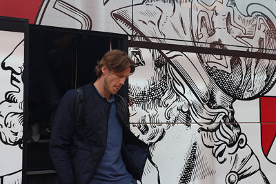 Hij zou een onzichtbare middag beleven. © De Brouwer