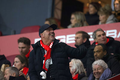 En daar hebben we de man die in Rome zo fraai scoorde. © De Brouwer