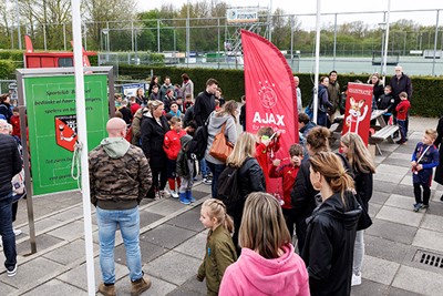 De Ajax Kids Tour streek dit keer neer in Bemmel. © Pro Shots