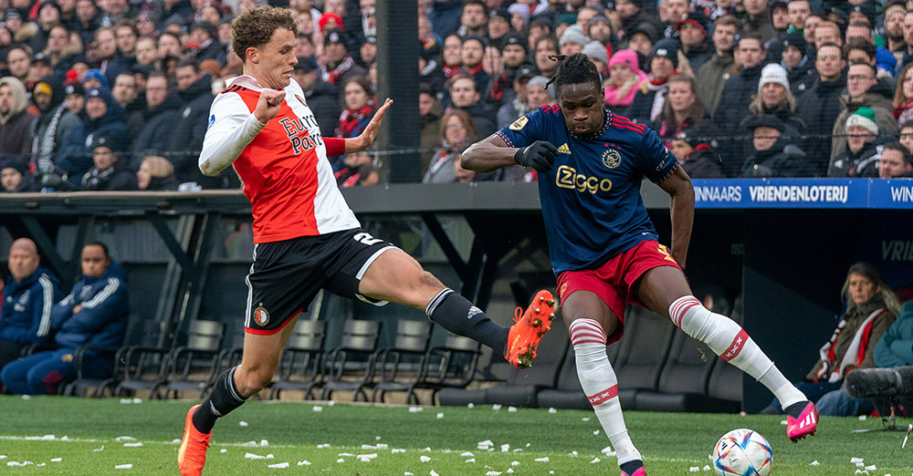 Ajax loot uitduel met Feyenoord in halve KNVB-beker