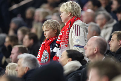 Zij zien Ajax niet meer scoren, maar wel met 2-0 winnen. © De Brouwer