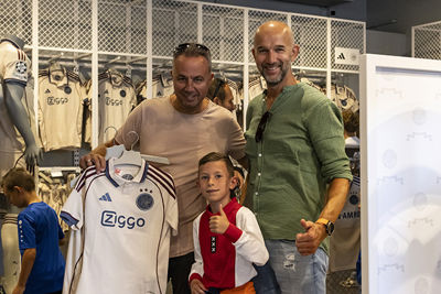 Het derde shirt valt goed in de smaak. © Björn Martens