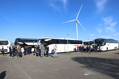 Gebruikelijke tussenstopje. © De Brouwer