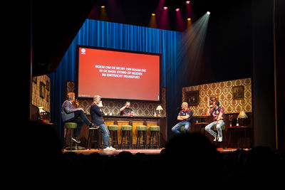 Daarna is het tijd voor de humoristische quiz. © Pro Shots