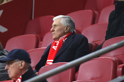 Mister Ajax is natuurlijk ook van de partij. © De Brouwer