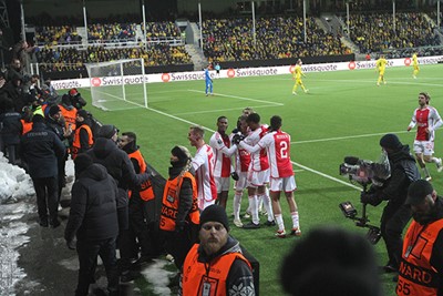 Samen juichen, fijn! © SV Ajax