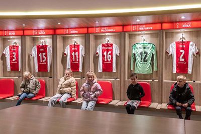 De helden van nu zitten in deze prachtige kleedkamer. © Pro Shots